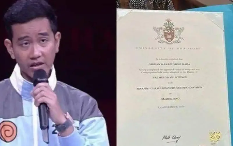 Cawapres Nomor Urut 02 Gibran Buka Suara Soal IPKnya Yang Disebut Cuma Setara 23