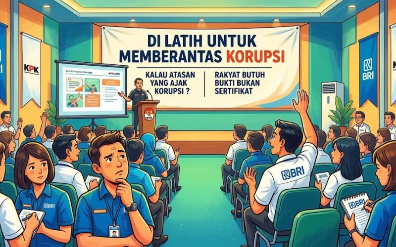KPK LATIH BRI