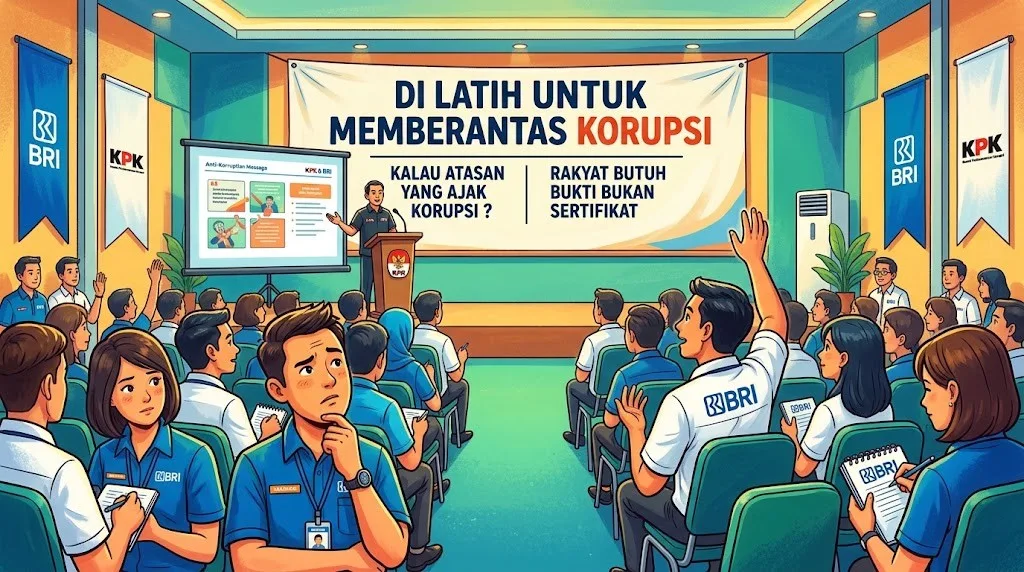 KPK LATIH BRI